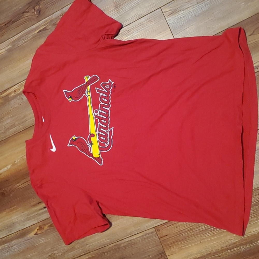 Nike Men's St. Louis Cardinals Albert Pujols #5 Red T-Shirt Size XL